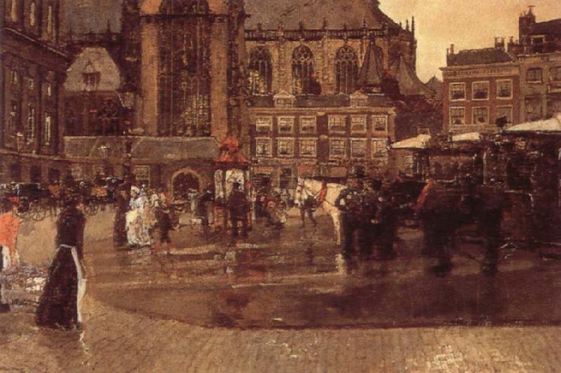 George Hendrik Breitner The Dam oil painting picture